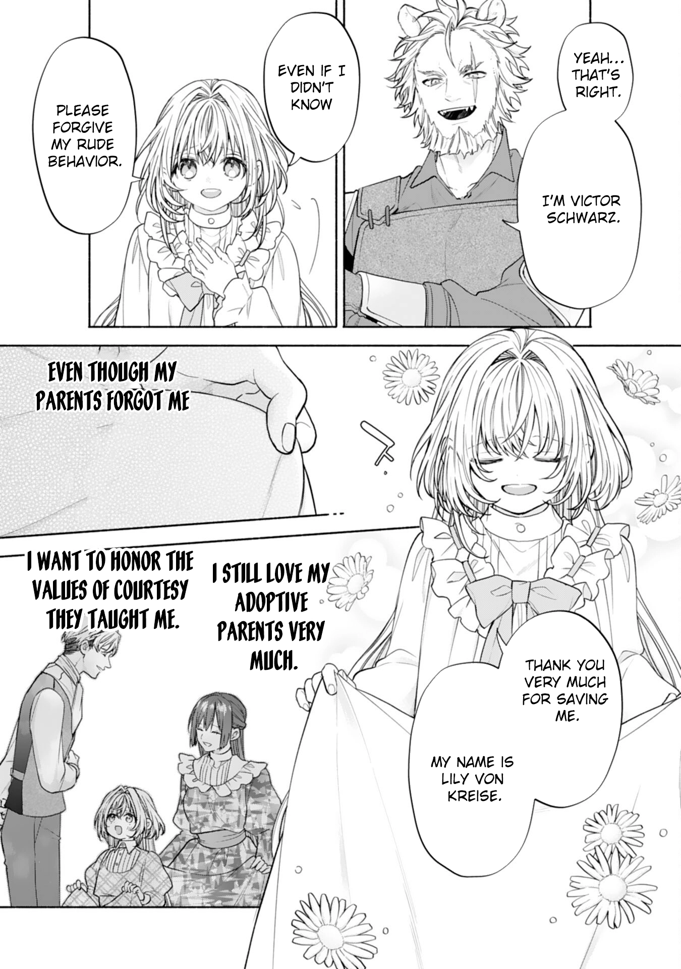The Abandoned Girl Is the Strongest Saintess — Loved by a Fluffy Family Chapter 3 Page 6